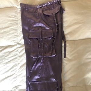 Forever 21 purple cargo pants